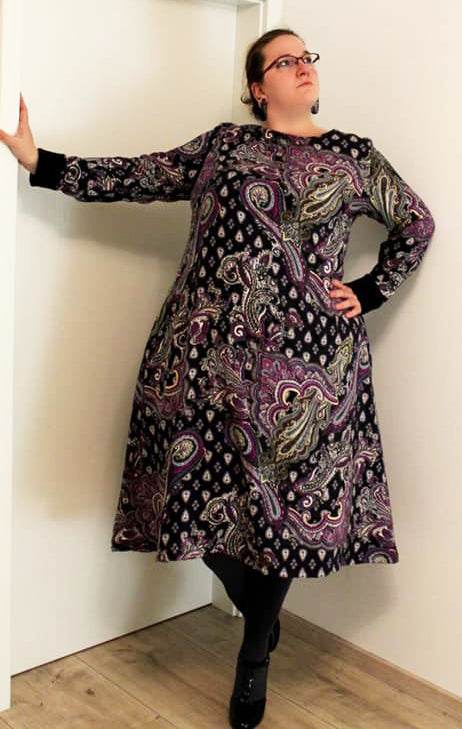 Schnittmuster Kleid, Bluse in A-Linie FEMEA (34-56) : - Sewando