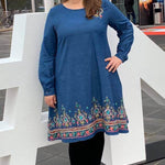 Schnittmuster Kleid, Bluse in A-Linie FEMEA (34-56) : - Sewando
