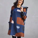 Schnittmuster Kleid, Bluse in A-Linie FEMEA (34-56) : - Sewando