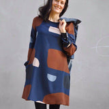 Schnittmuster Kleid, Bluse in A-Linie FEMEA (34-56) : - Sewando