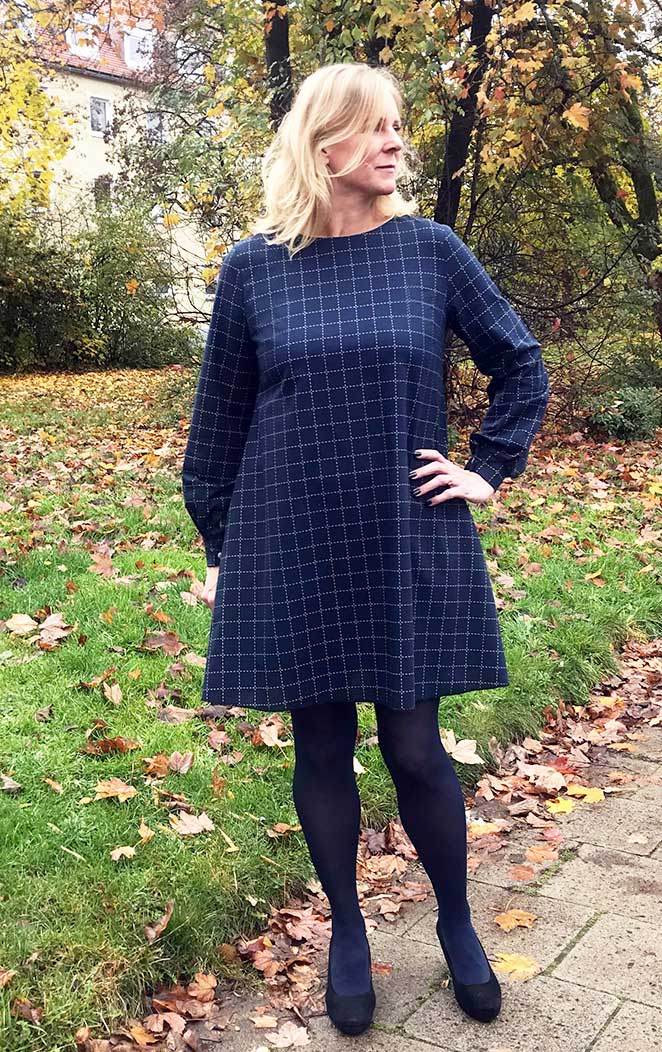 Schnittmuster Kleid, Bluse in A-Linie FEMEA (34-56) : - Sewando