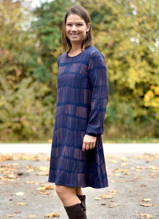 Schnittmuster Kleid, Bluse in A-Linie FEMEA (34-56) : - Sewando