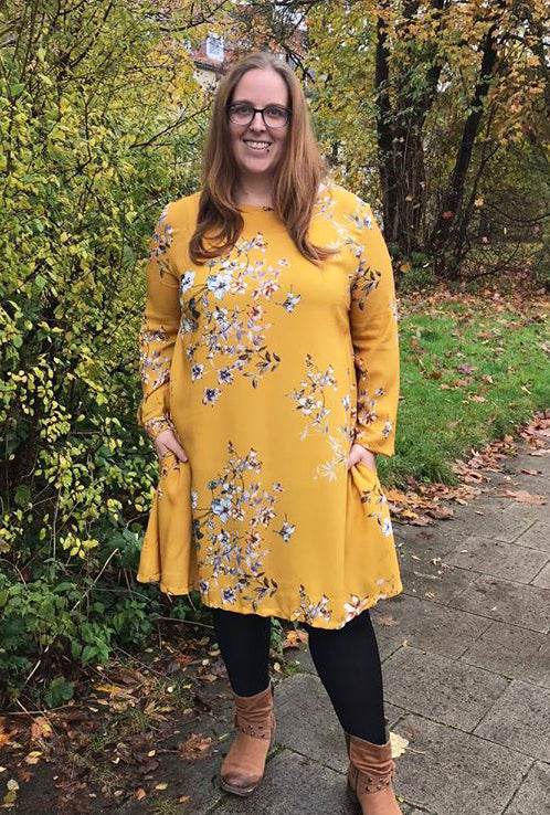 Schnittmuster Kleid, Bluse in A-Linie FEMEA (34-56) : - Sewando
