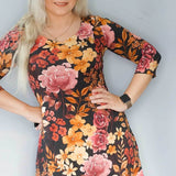 Schnittmuster Varianten-Kleid FLORIANA (32-56): - Sewando