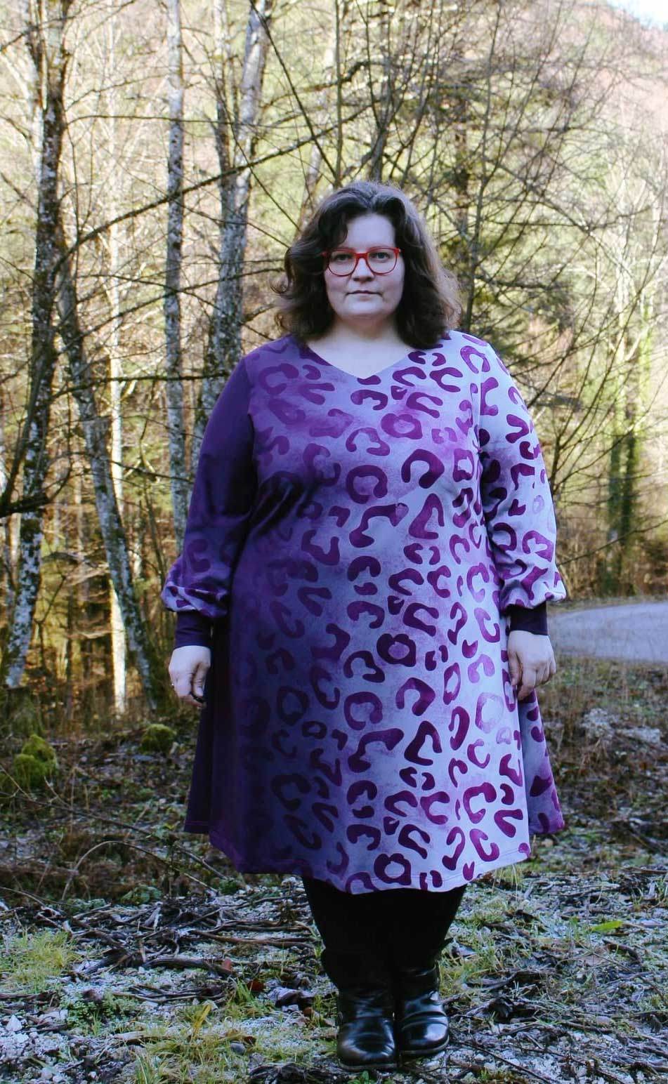 Schnittmuster Varianten-Kleid FLORIANA (32-56): - Sewando