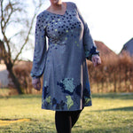 Schnittmuster Varianten-Kleid FLORIANA (32-56): - Sewando