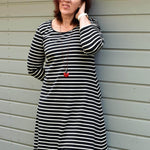 Schnittmuster Varianten-Kleid FLORIANA (32-56): - Sewando