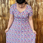 Schnittmuster Varianten-Kleid FLORIANA (32-56): - Sewando