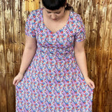 Schnittmuster Varianten-Kleid FLORIANA (32-56): - Sewando