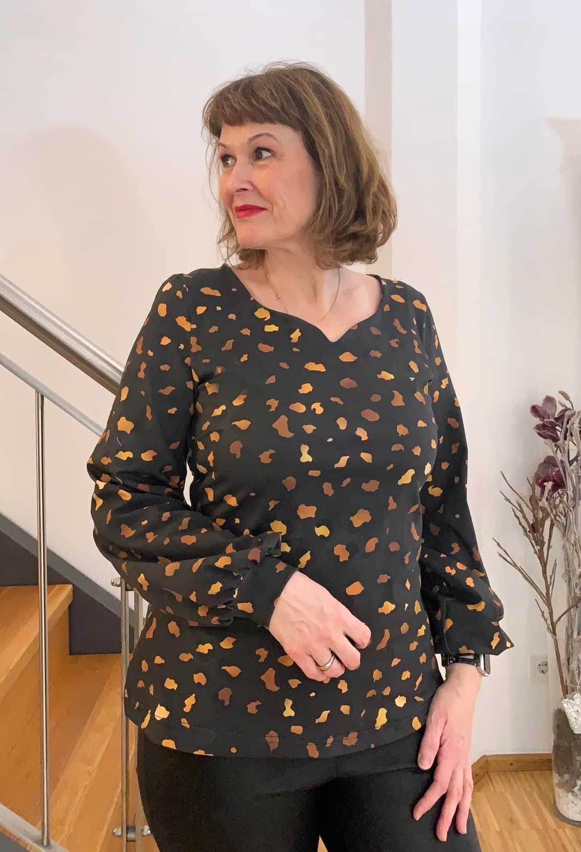 Schnittmuster Varianten-Kleid FLORIANA (32-56): - Sewando