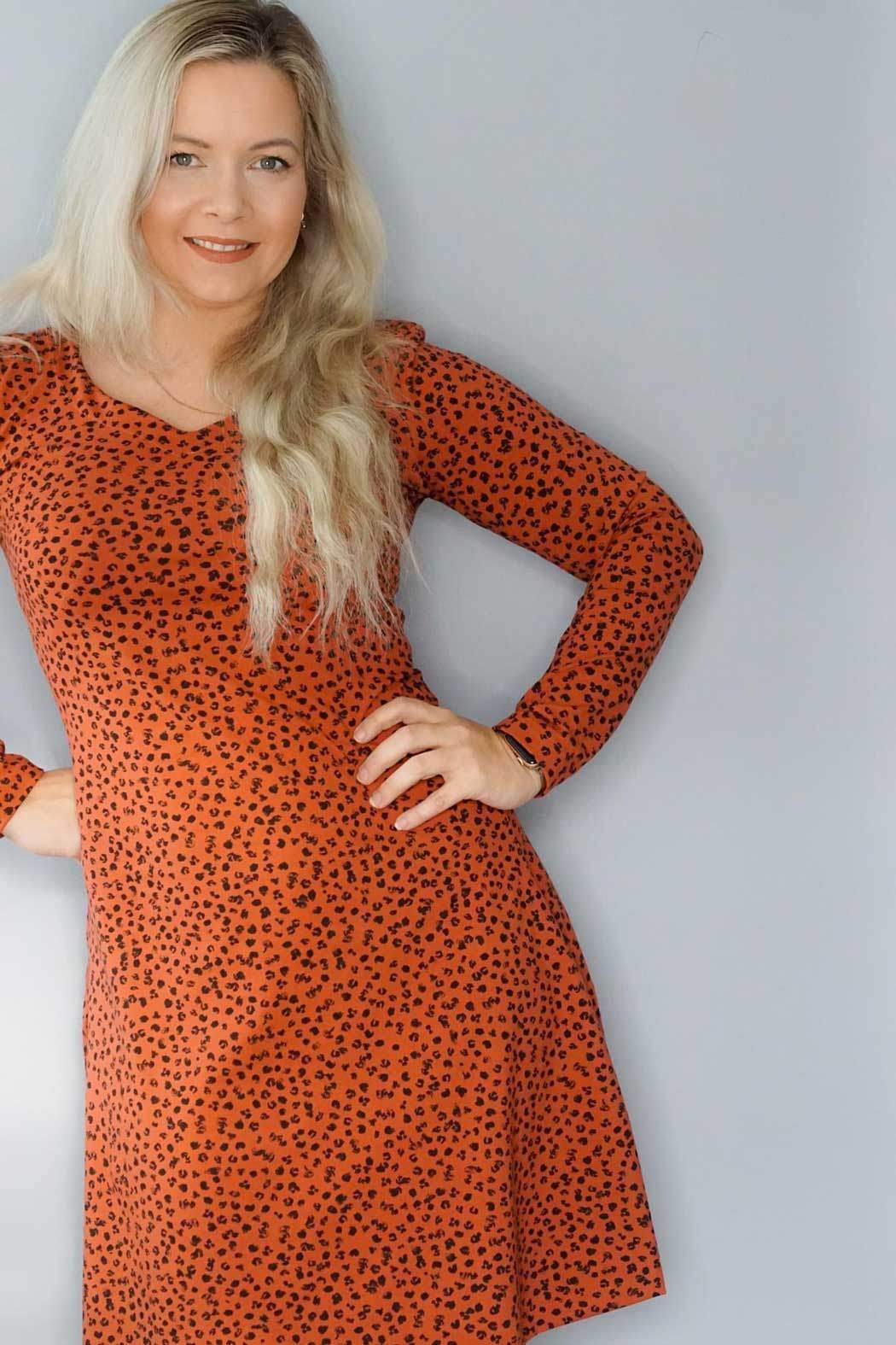 Schnittmuster Varianten-Kleid FLORIANA (32-56): - Sewando