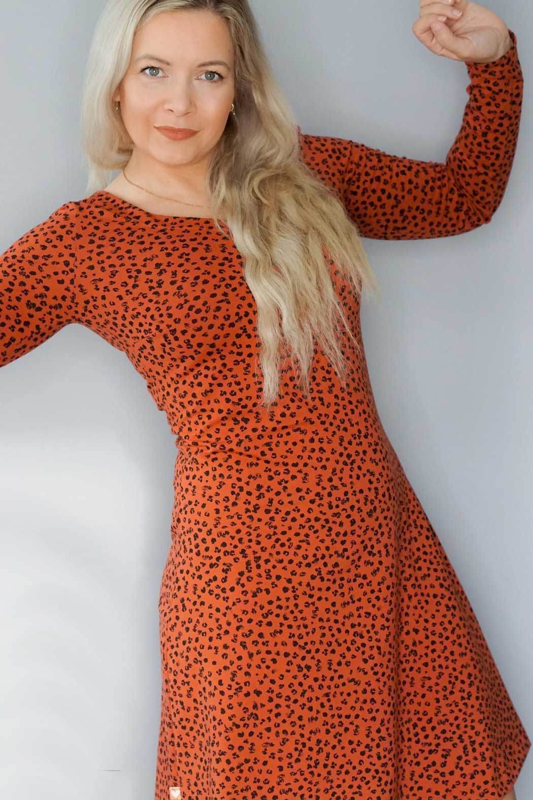 Schnittmuster Varianten-Kleid FLORIANA (32-56): - Sewando