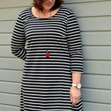 Schnittmuster Varianten-Kleid FLORIANA (32-56): - Sewando