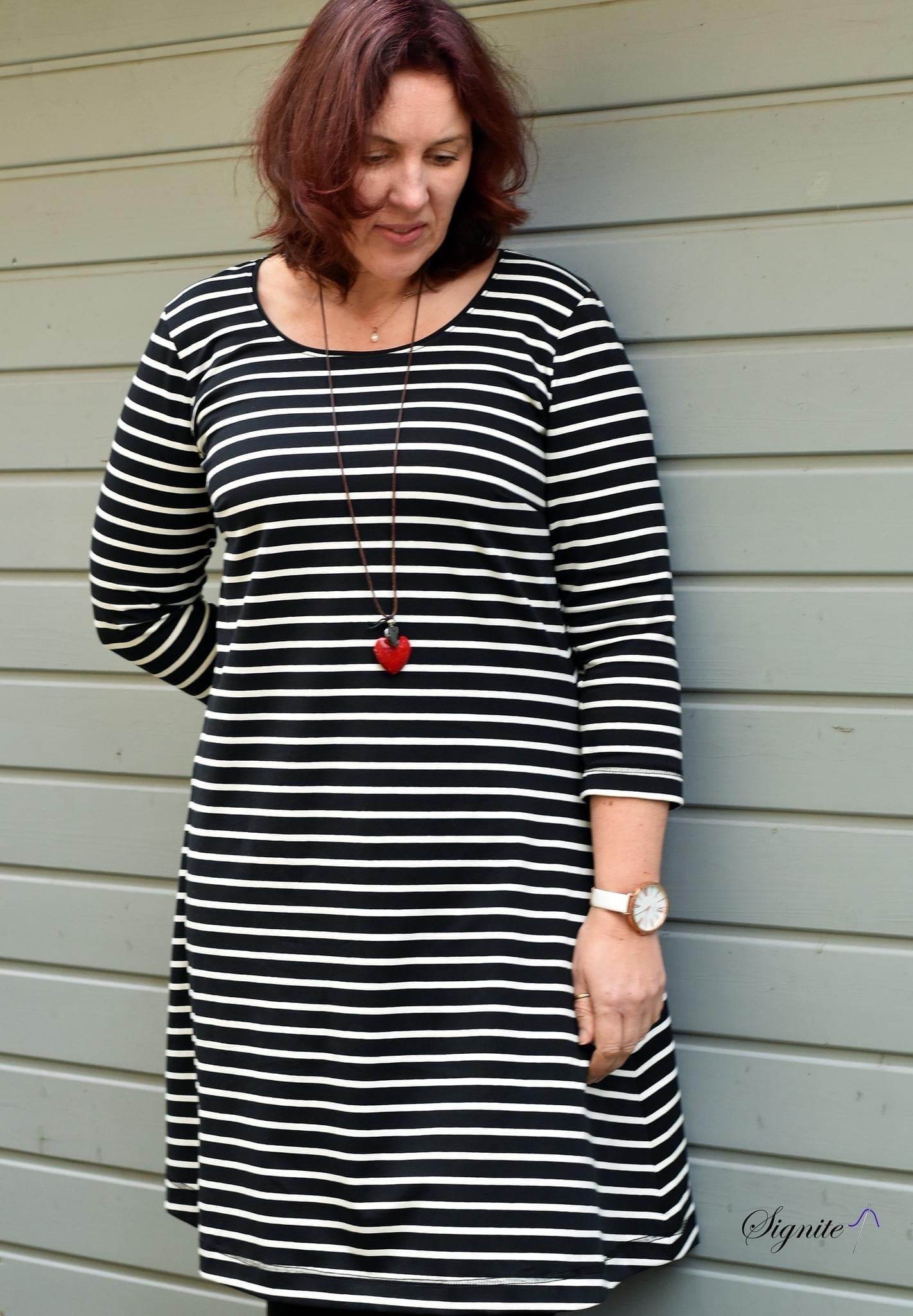 Schnittmuster Varianten-Kleid FLORIANA (32-56): - Sewando