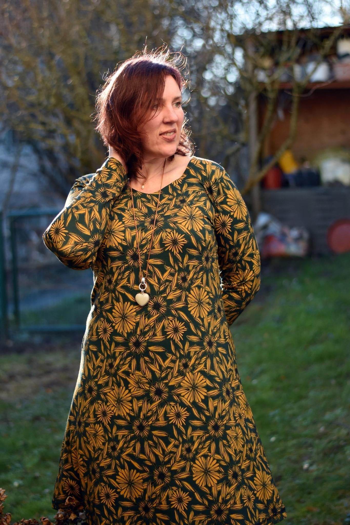 Schnittmuster Varianten-Kleid FLORIANA (32-56): - Sewando