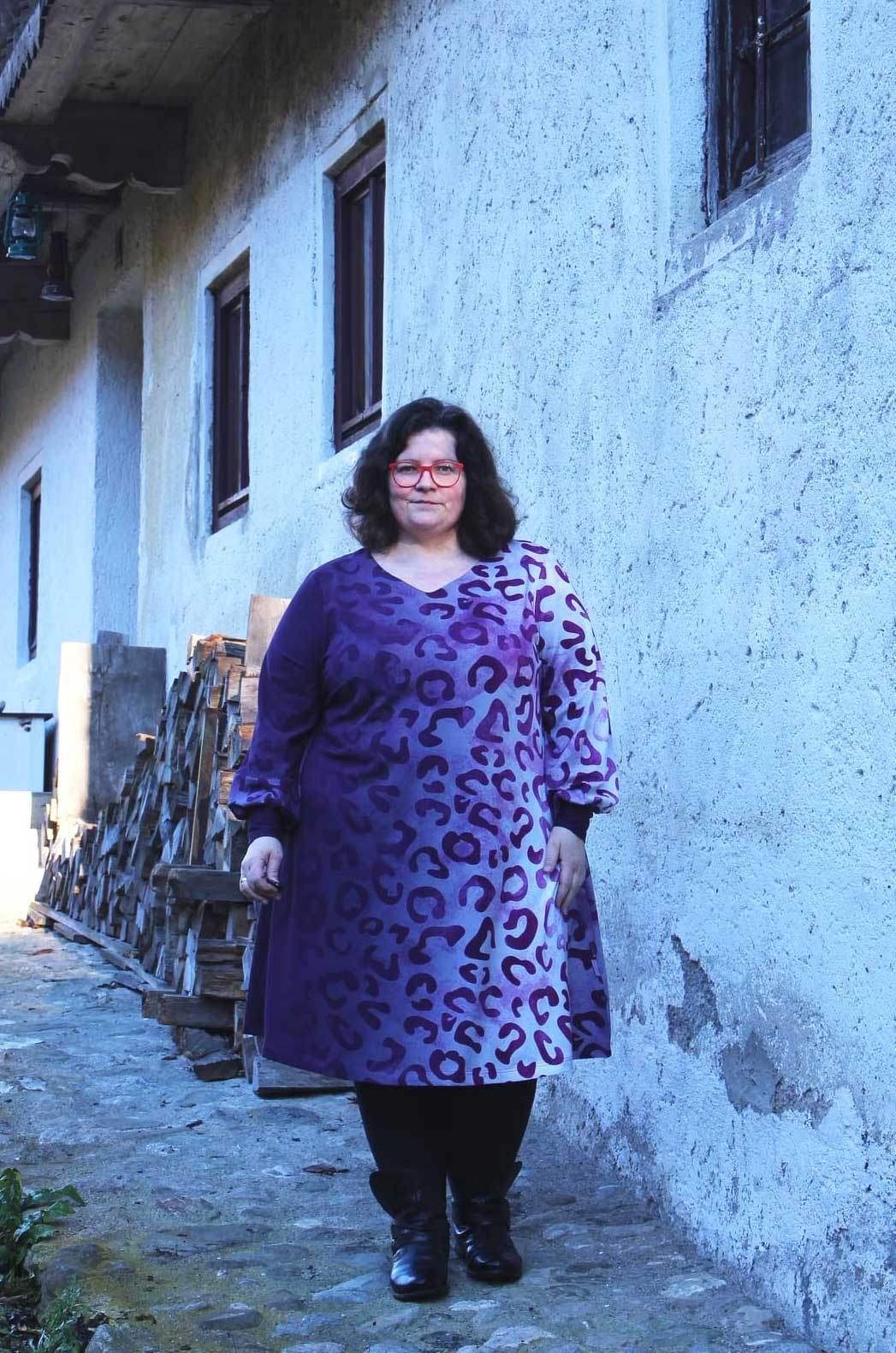 Schnittmuster Varianten-Kleid FLORIANA (32-56): - Sewando