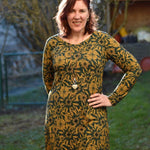 Schnittmuster Varianten-Kleid FLORIANA (32-56): - Sewando