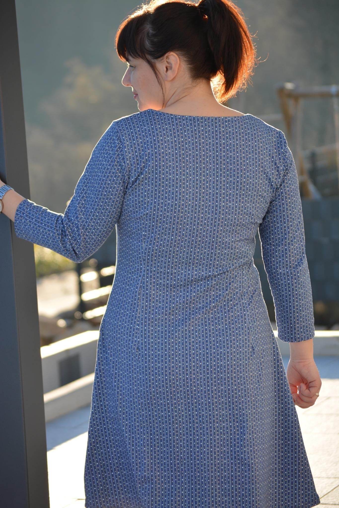 Schnittmuster Varianten-Kleid FLORIANA (32-56): - Sewando