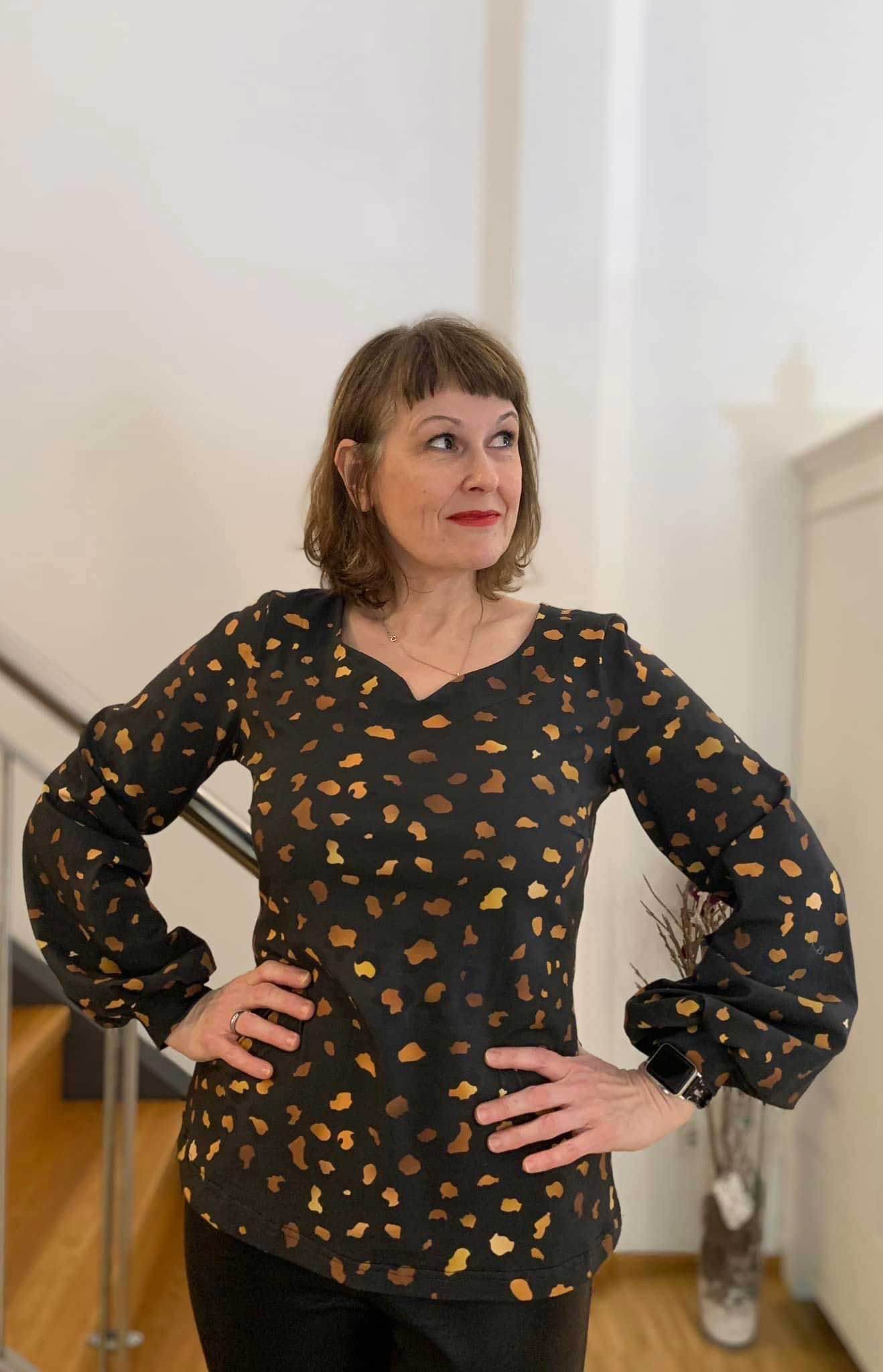 Schnittmuster Varianten-Kleid FLORIANA (32-56): - Sewando