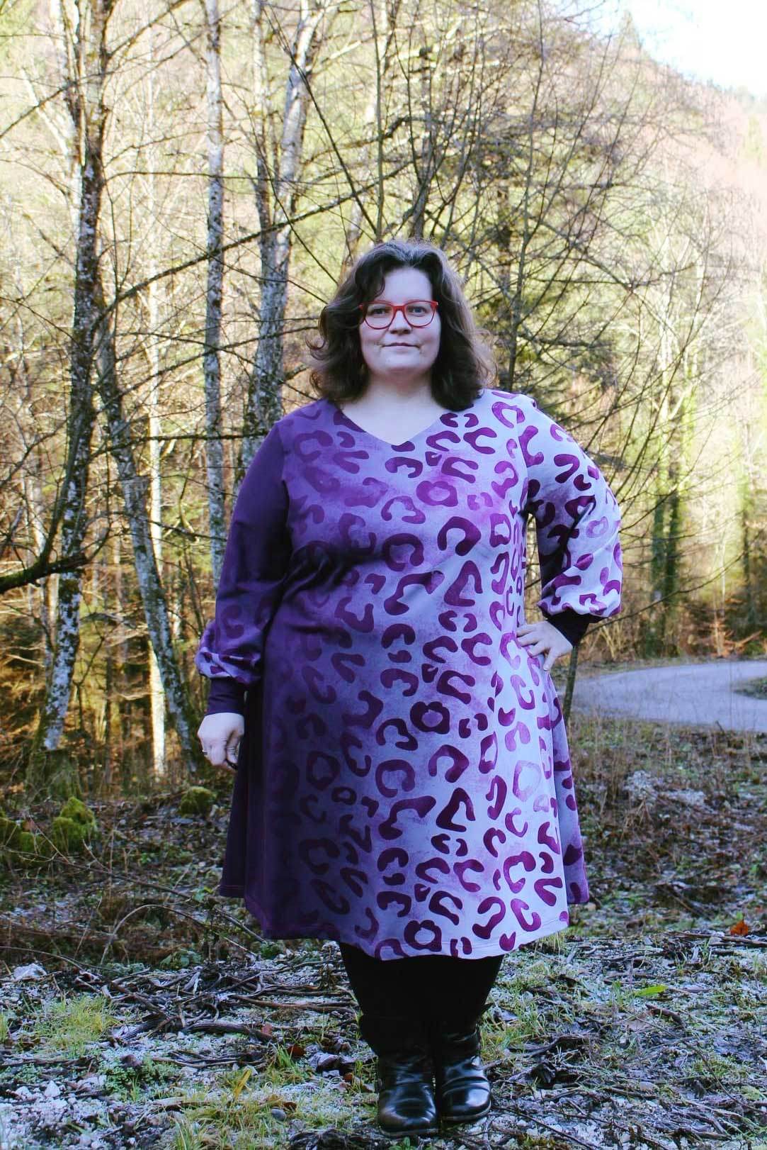 Schnittmuster Varianten-Kleid FLORIANA (32-56): - Sewando