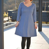 Schnittmuster Varianten-Kleid FLORIANA (32-56): - Sewando