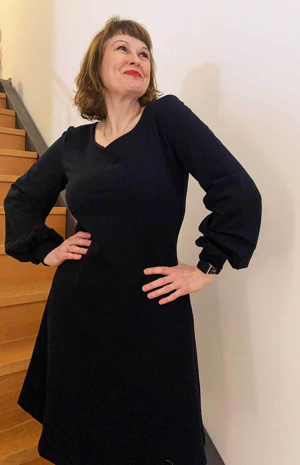 Schnittmuster Varianten-Kleid FLORIANA (32-56): - Sewando