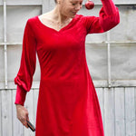 Schnittmuster Varianten-Kleid FLORIANA (32-56): - Sewando