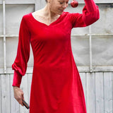 Schnittmuster Varianten-Kleid FLORIANA (32-56): - Sewando