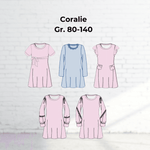 Schnittmuster Kinder Kleid Coralie Gr. 80-140 - Sewando