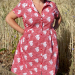 Schnittmuster Hemdblusenkleid BELLA DONA (34-56) : - Sewando