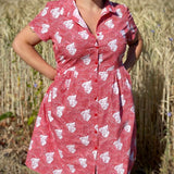 Schnittmuster Hemdblusenkleid BELLA DONA (34-56) : - Sewando