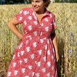 Schnittmuster Hemdblusenkleid BELLA DONA (34-56) : - Sewando