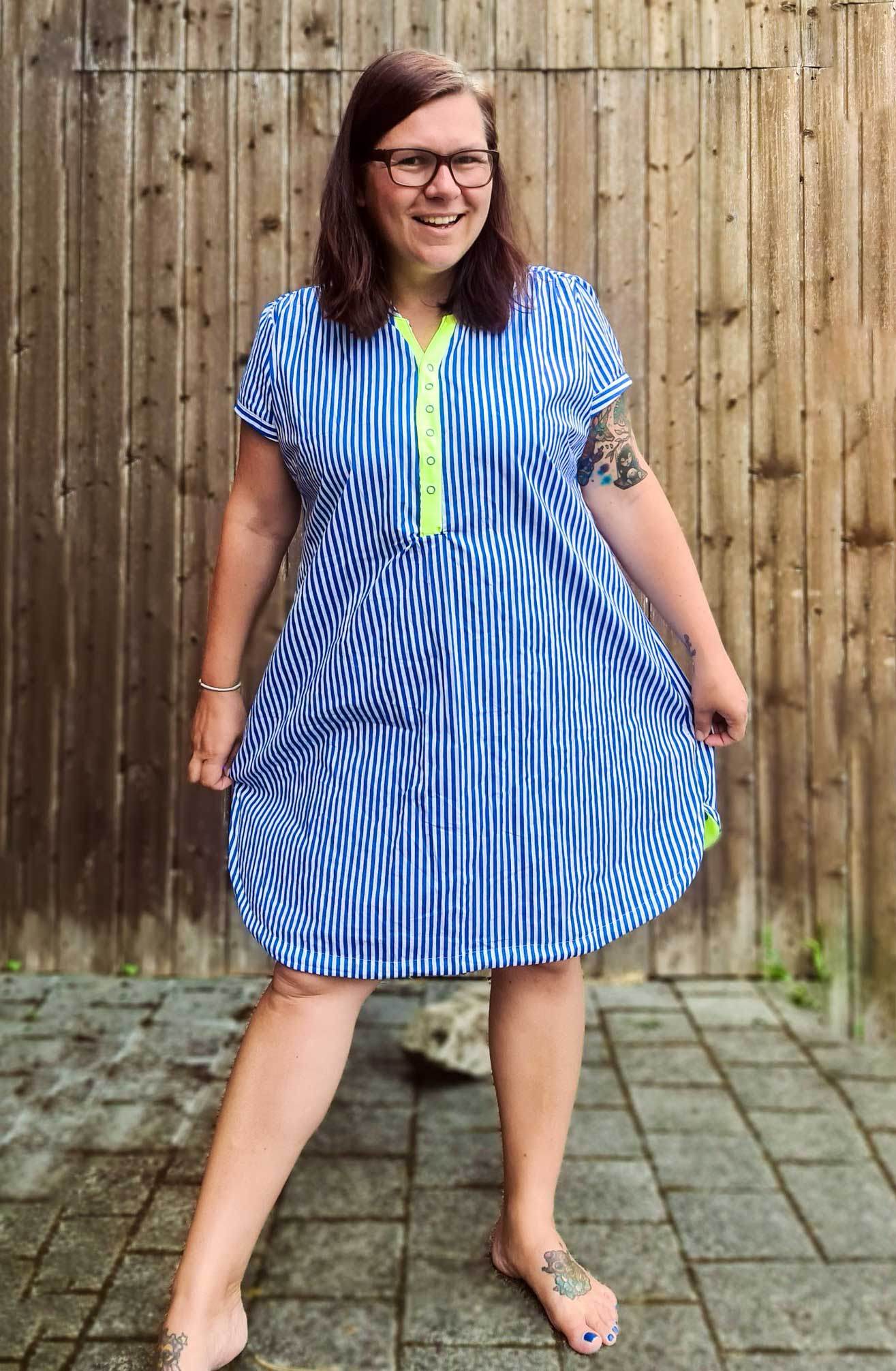 Schnittmuster Blusenkleid CURIOLA (34-56) : - Sewando