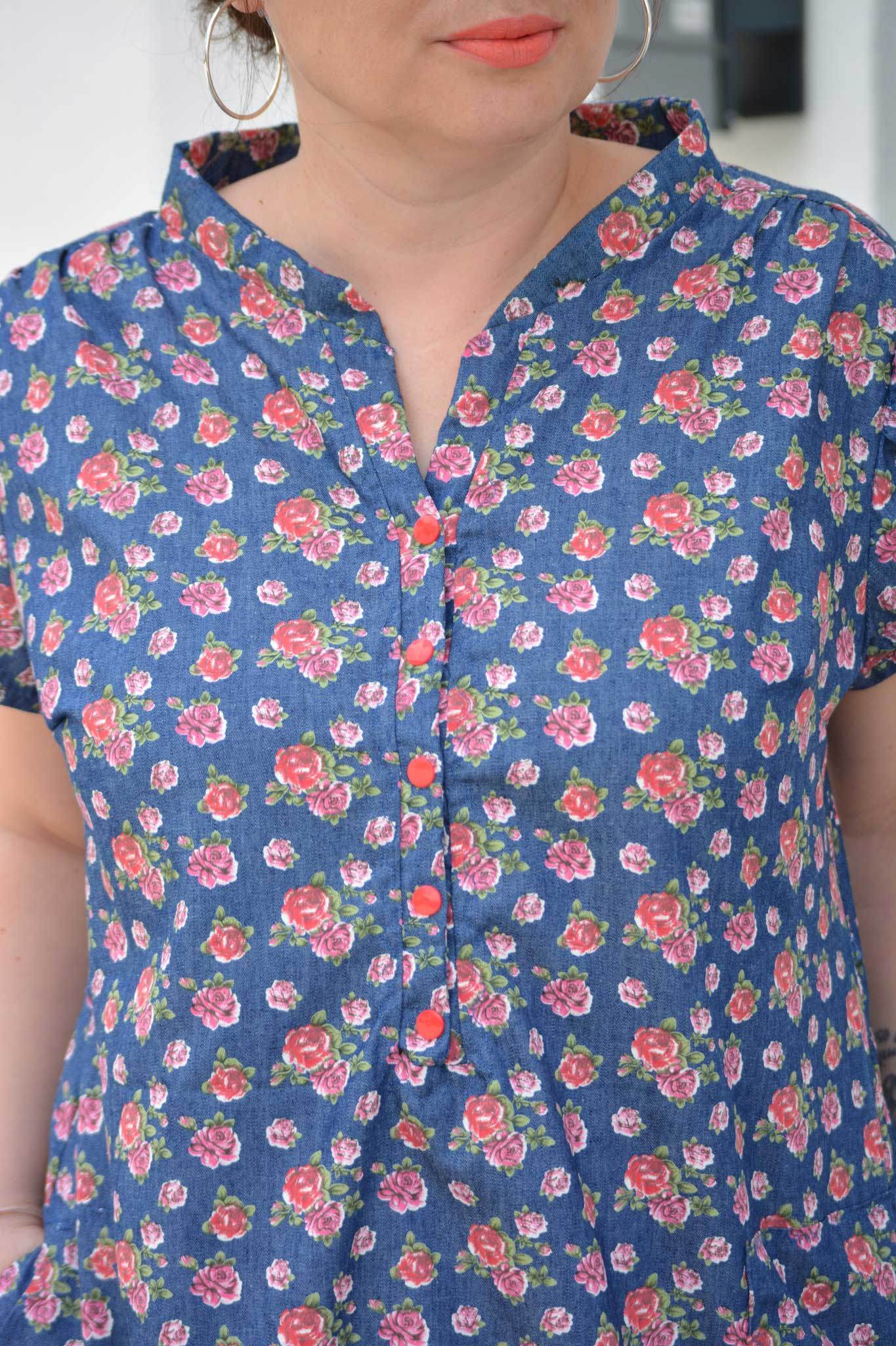 Schnittmuster Blusenkleid CURIOLA (34-56) : - Sewando