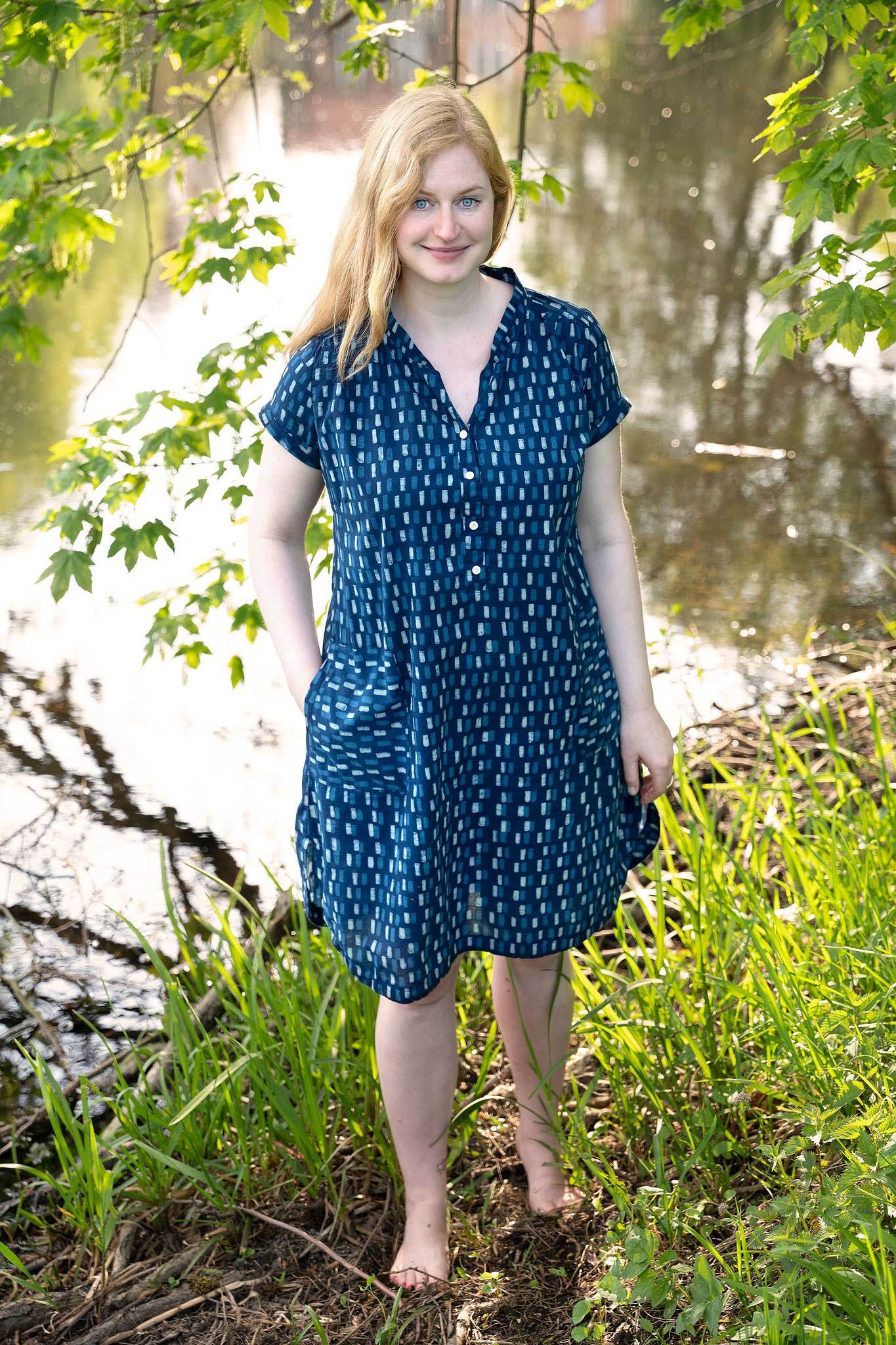 Schnittmuster Blusenkleid CURIOLA (34-56) : - Sewando