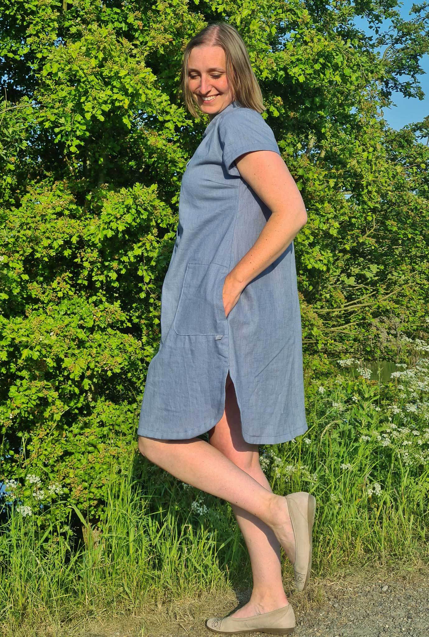 Schnittmuster Blusenkleid CURIOLA (34-56) : - Sewando