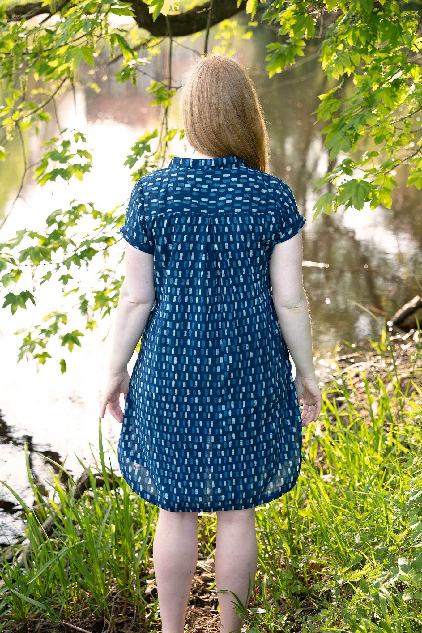 Schnittmuster Blusenkleid CURIOLA (34-56) : - Sewando