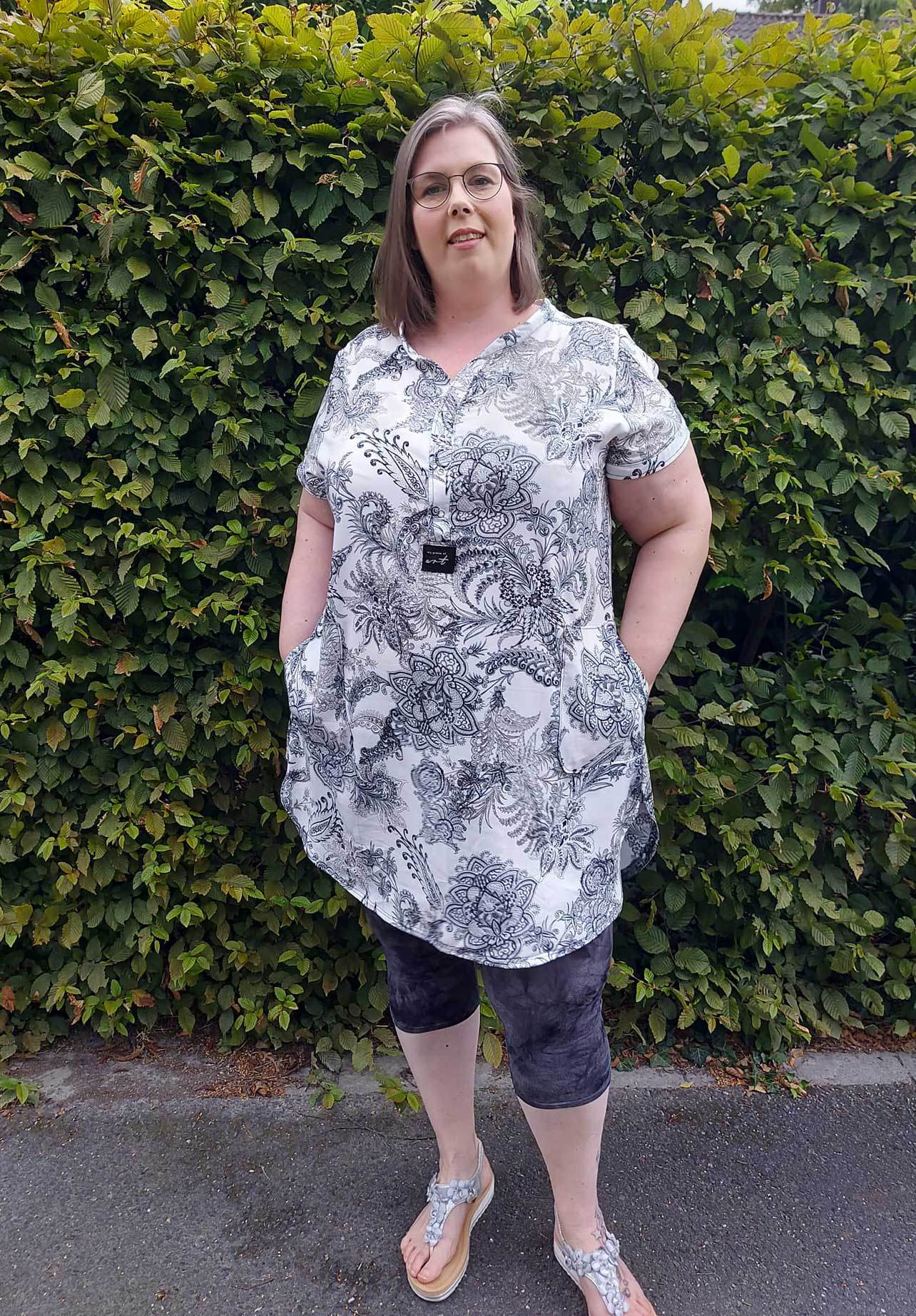 Schnittmuster Blusenkleid CURIOLA (34-56) : - Sewando