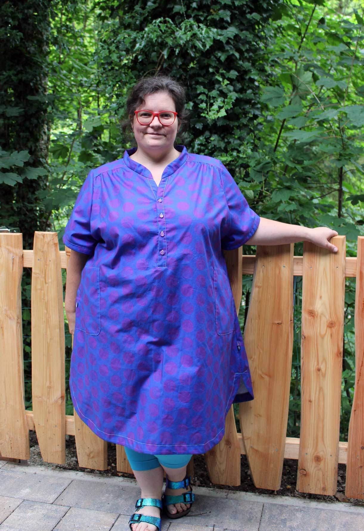 Schnittmuster Blusenkleid CURIOLA (34-56) : - Sewando