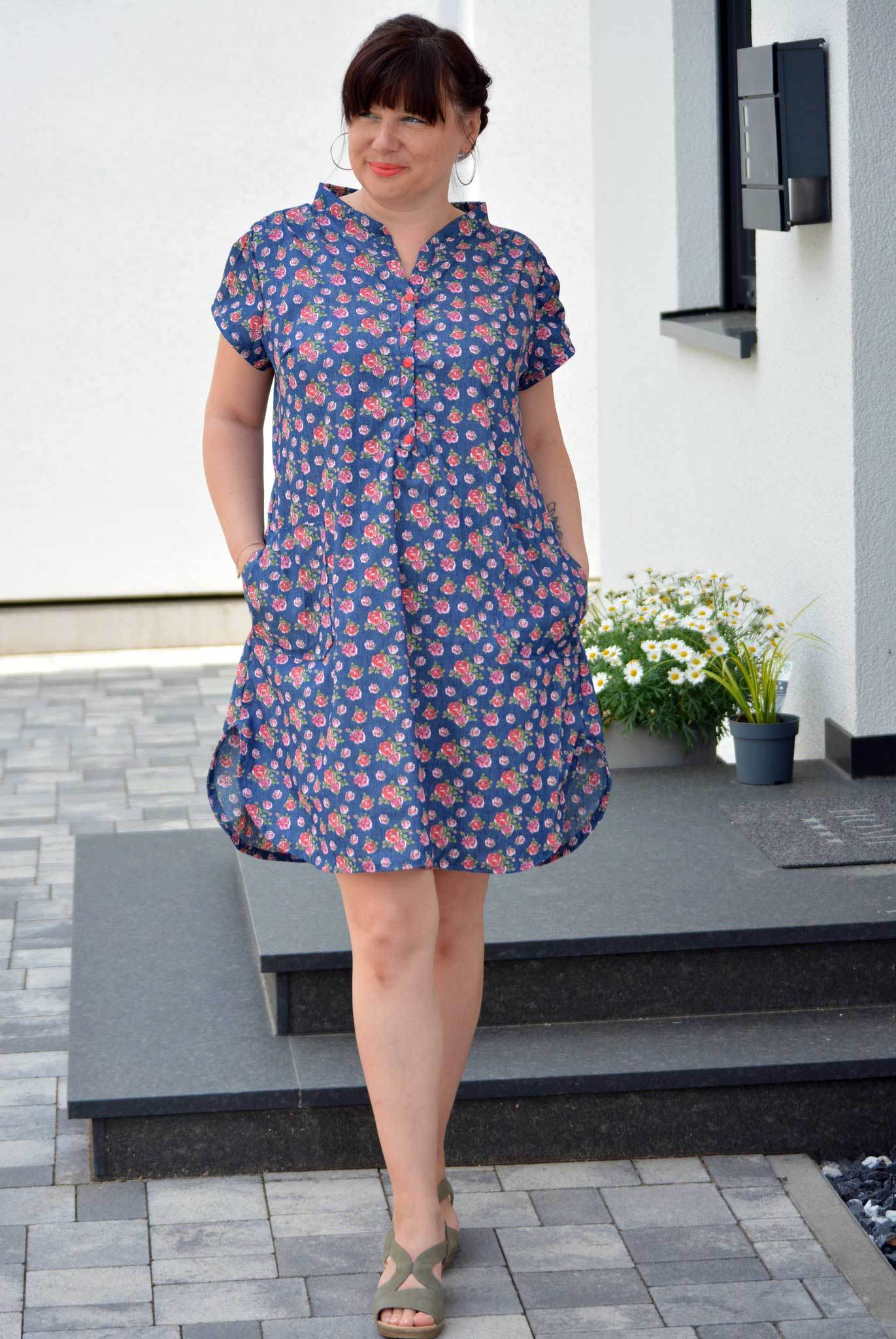 Schnittmuster Blusenkleid CURIOLA (34-56) : - Sewando