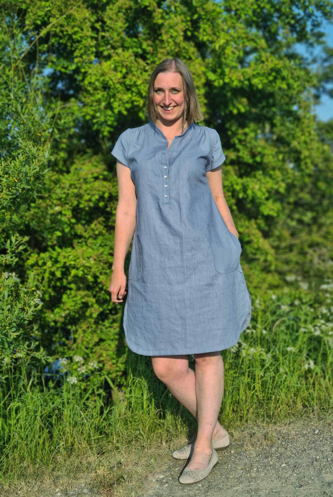 Schnittmuster Blusenkleid CURIOLA (34-56) : - Sewando