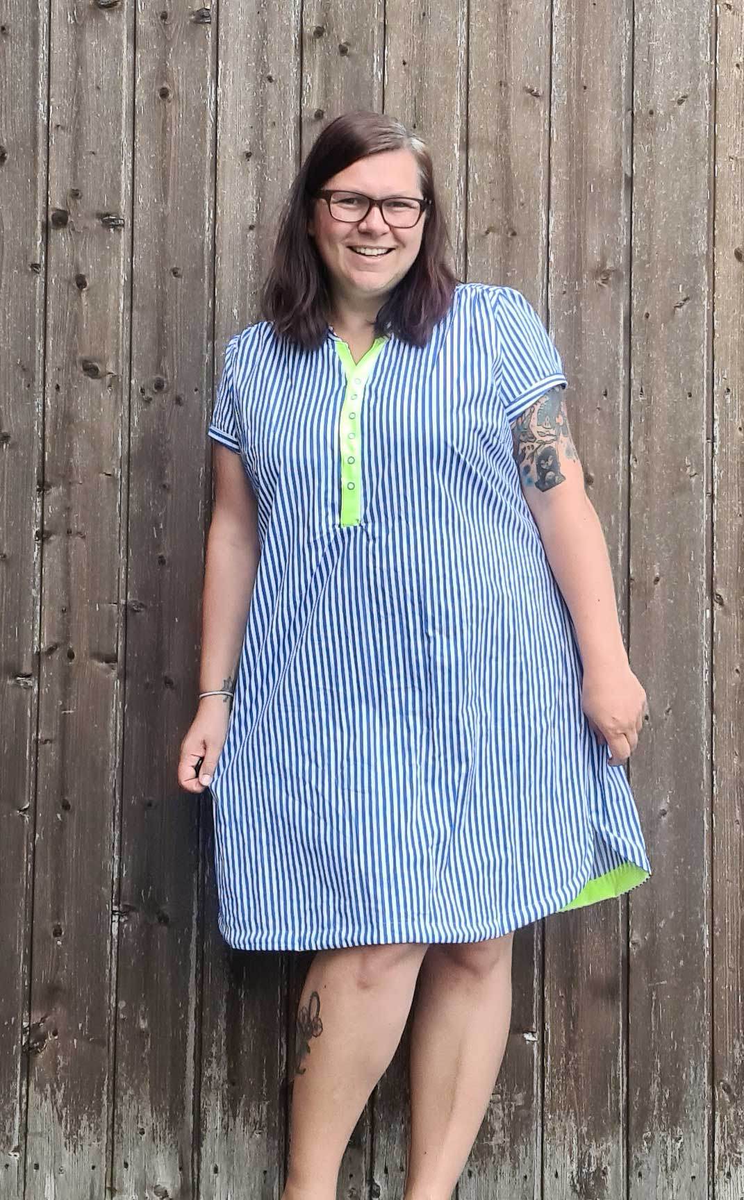 Schnittmuster Blusenkleid CURIOLA (34-56) : - Sewando