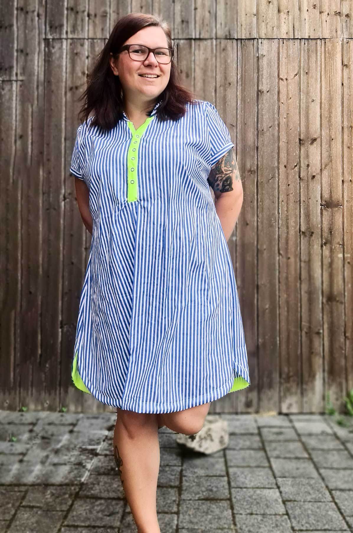 Schnittmuster Blusenkleid CURIOLA (34-56) : - Sewando