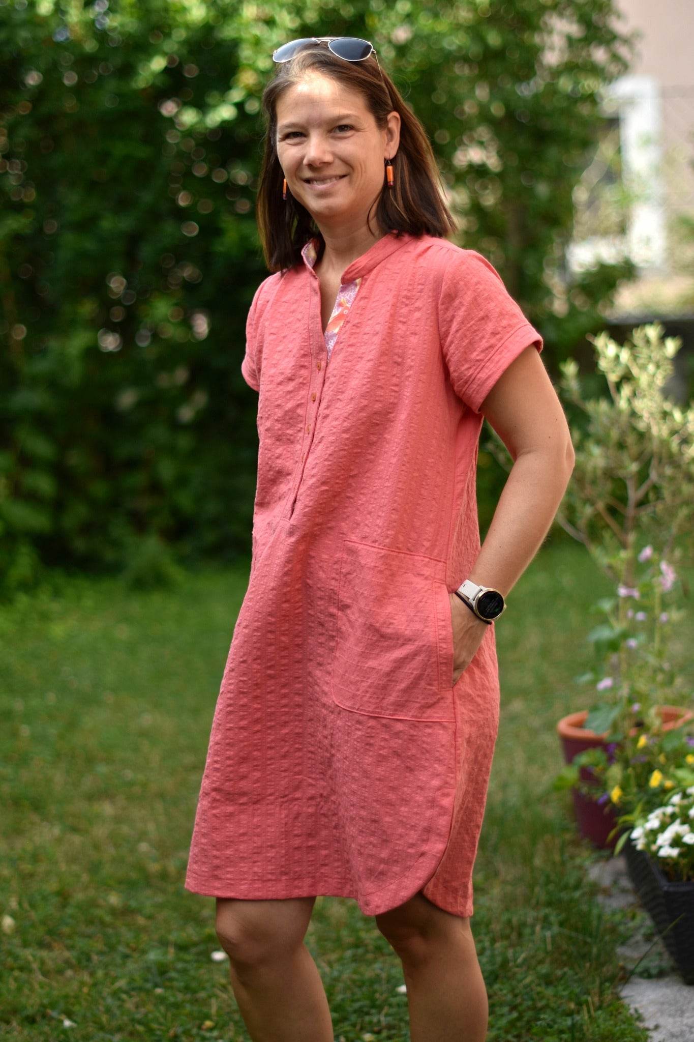 Schnittmuster Blusenkleid CURIOLA (34-56) : - Sewando