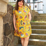 Schnittmuster Blusenkleid CURIOLA (34-56) : - Sewando