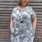 Schnittmuster Blusenkleid CURIOLA (34-56) : - Sewando