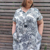 Schnittmuster Blusenkleid CURIOLA (34-56) : - Sewando