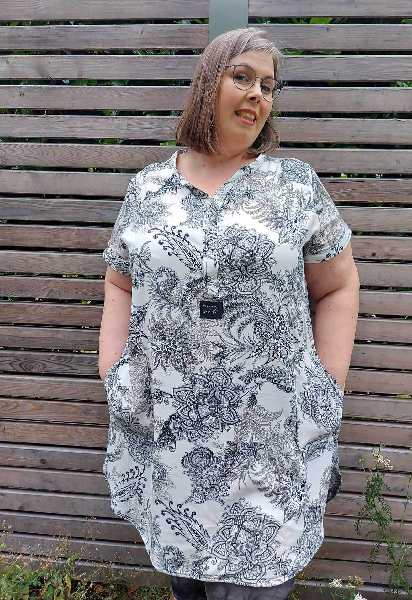 Schnittmuster Blusenkleid CURIOLA (34-56) : - Sewando