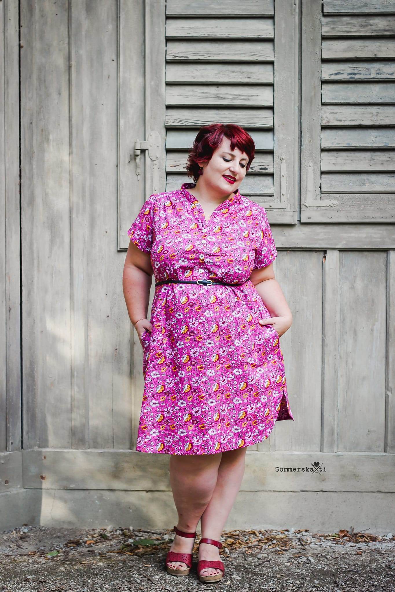 Schnittmuster Blusenkleid CURIOLA (34-56) : - Sewando