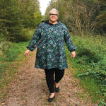 Schnittmuster Kleid Tunika A-Linie DELICIA CURVY (46-60) : - Sewando